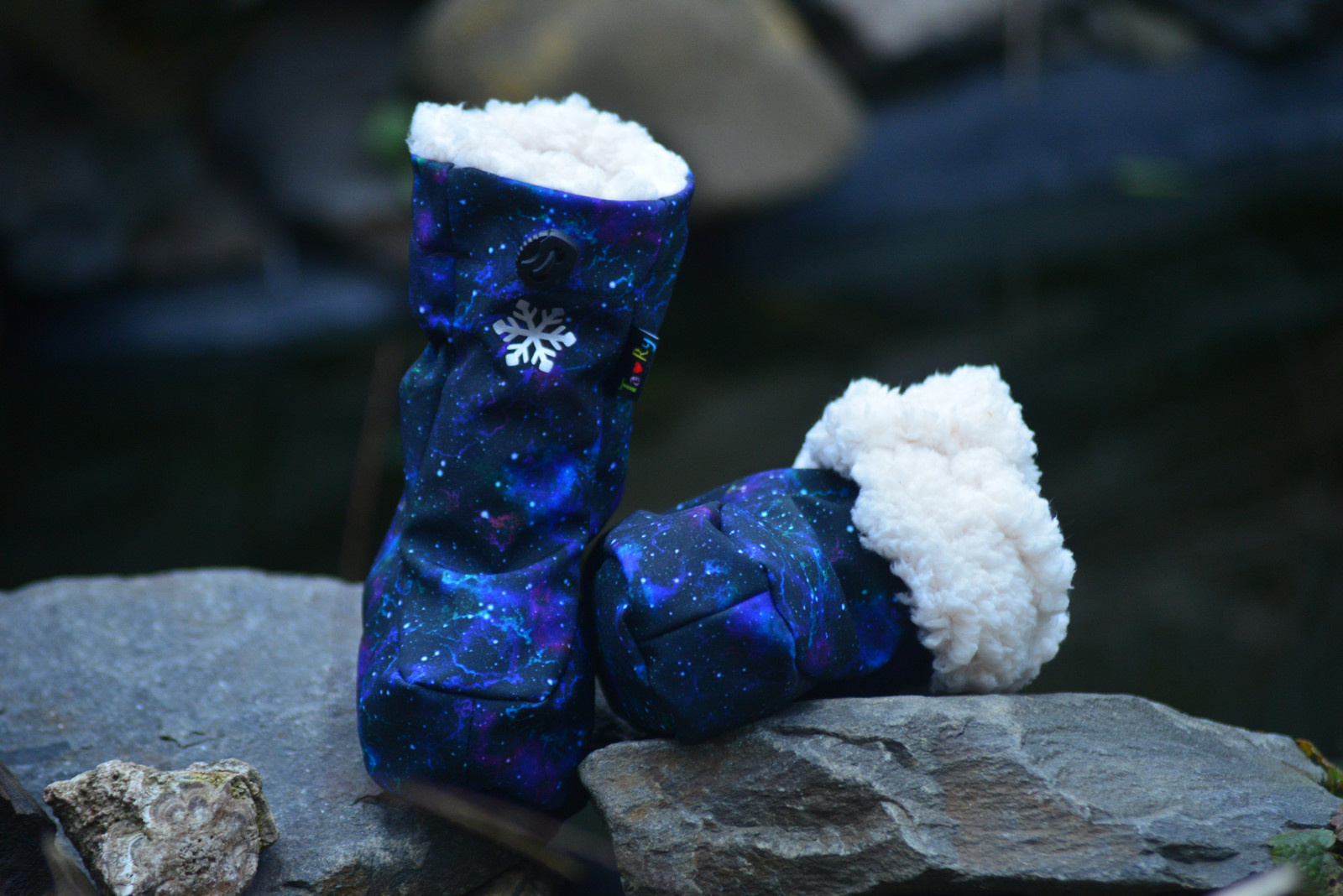 Softshellové botičky s beránkem