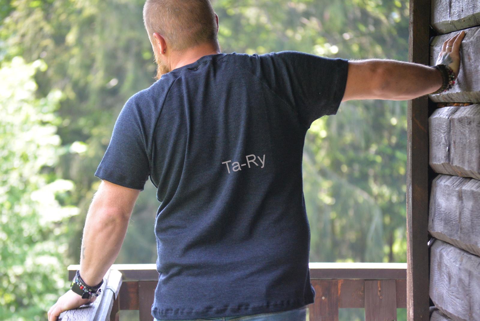 Pánské merino triko letní...