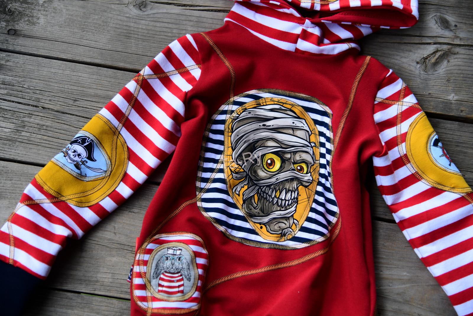 Origo mikinka pirátská pro kluky i holky...