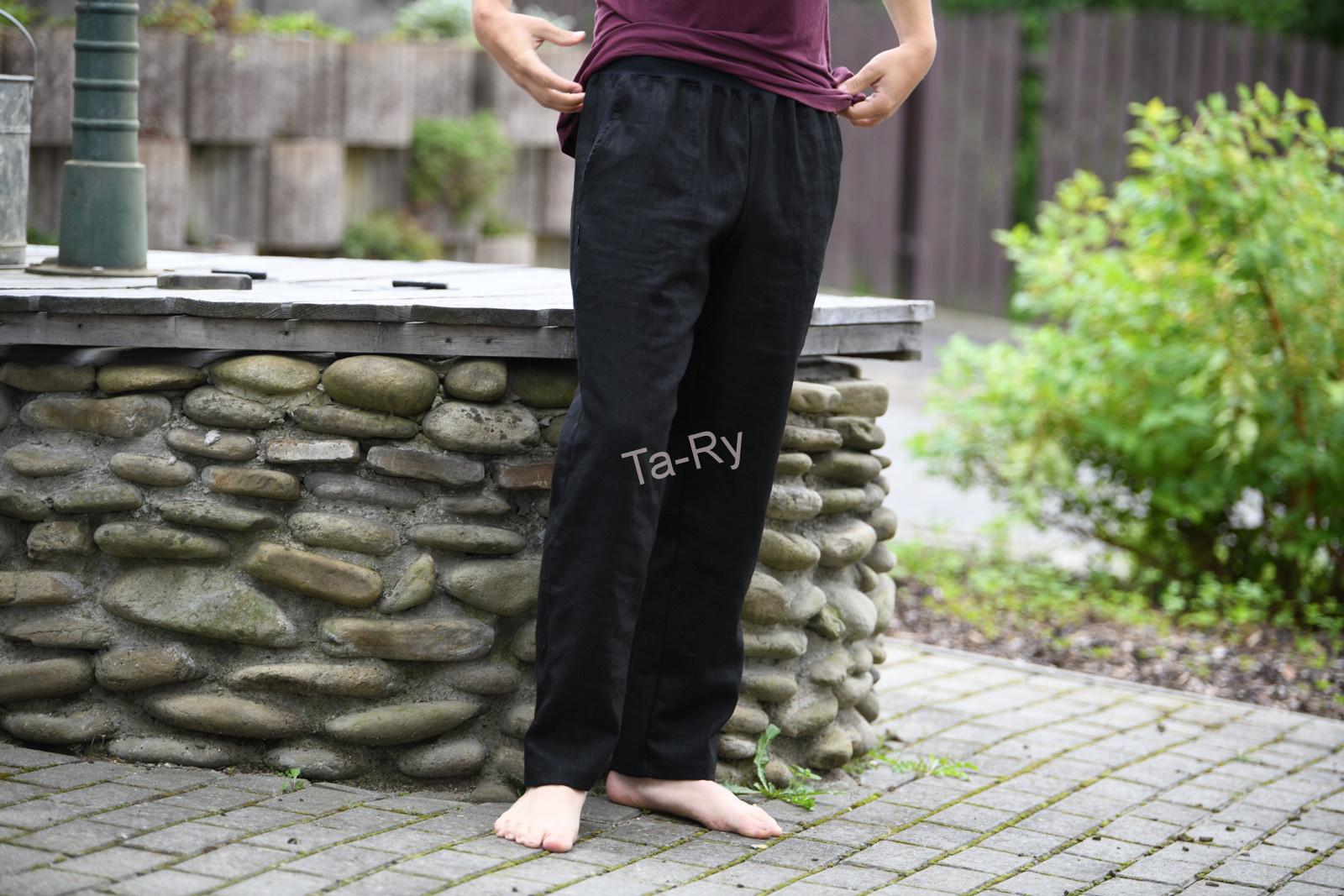 Lněné kalhoty na pohodu