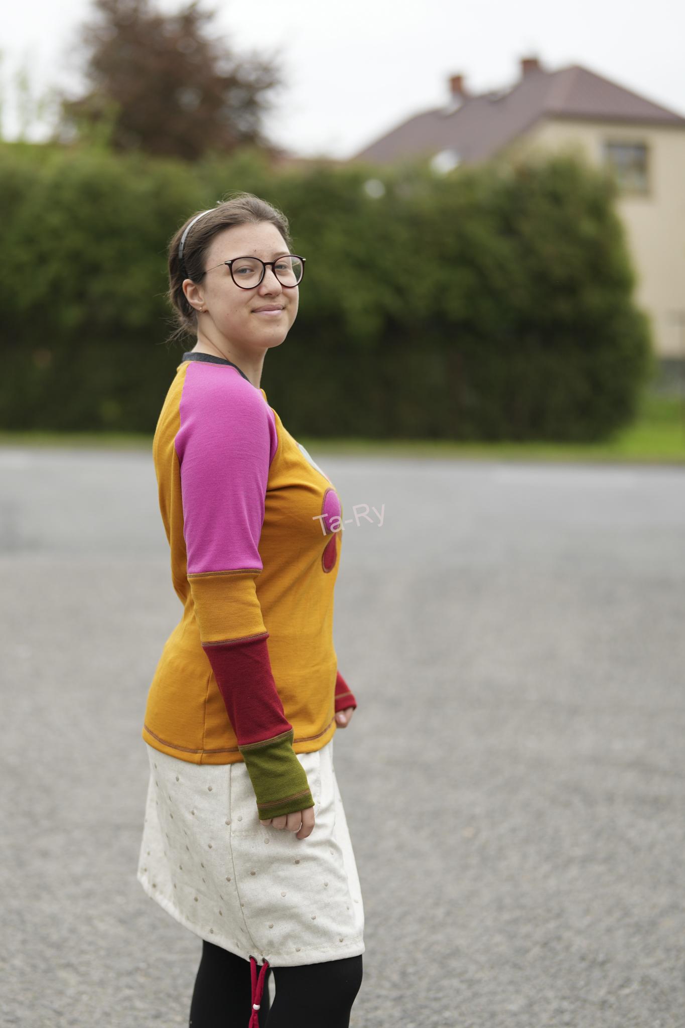 Origo sukýnka lněná