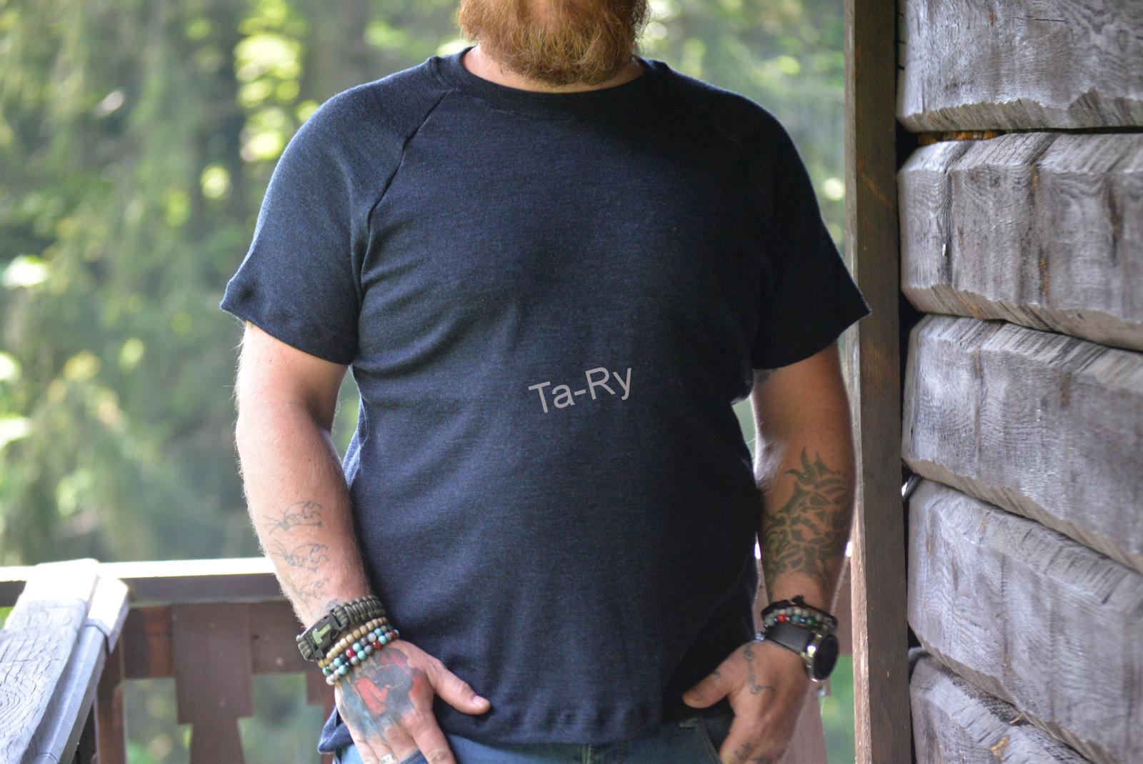 Pánské merino triko letní...