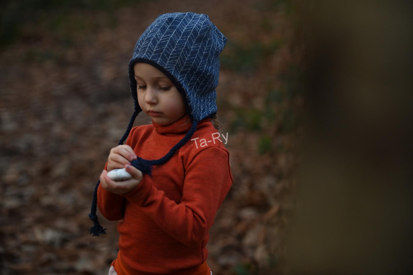 Merino ušanka pro děti i dospělé
