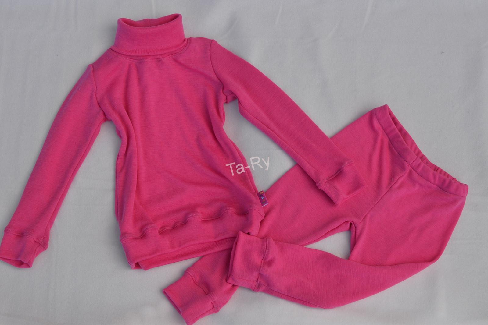 Merino setík rolák + kalhoty