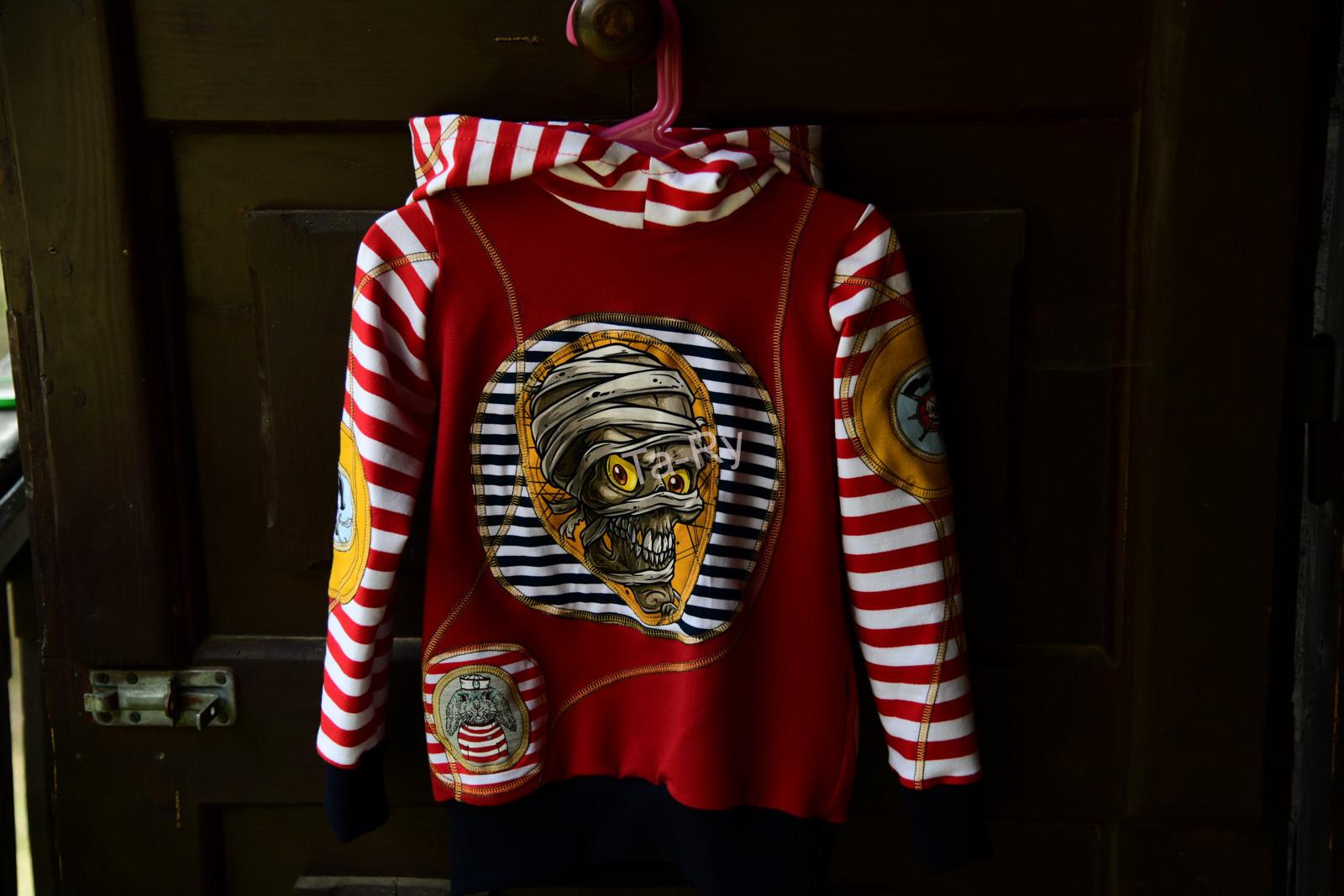 Origo mikinka pirátská pro kluky i holky...