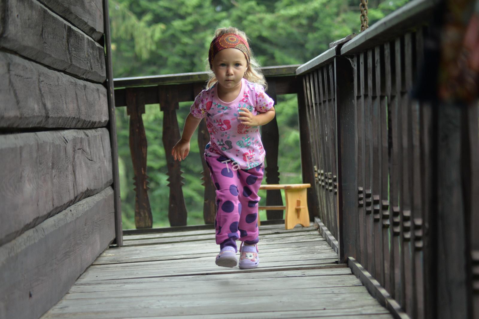 Turky růžové puntíky - Baggy