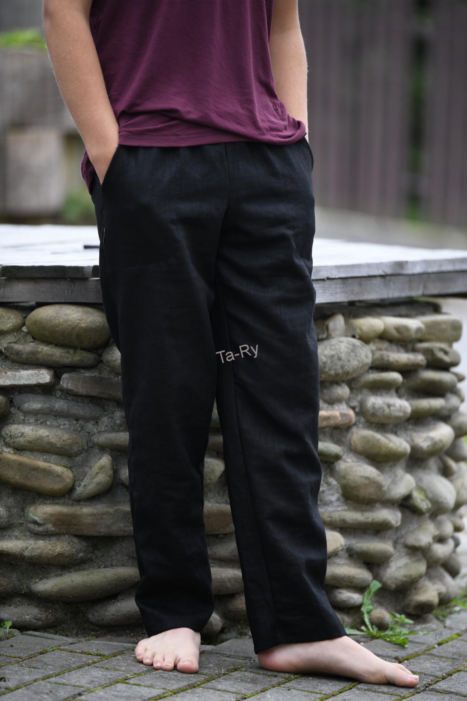 Lněné kalhoty na pohodu