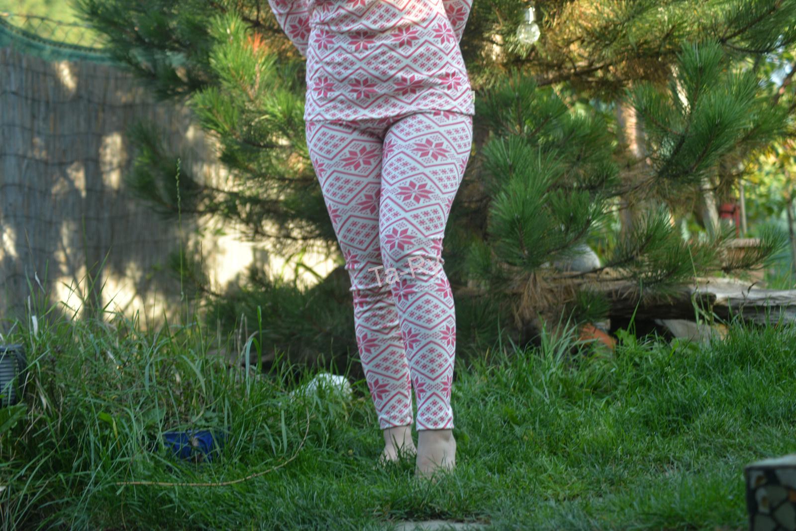 Merino legínky cubus