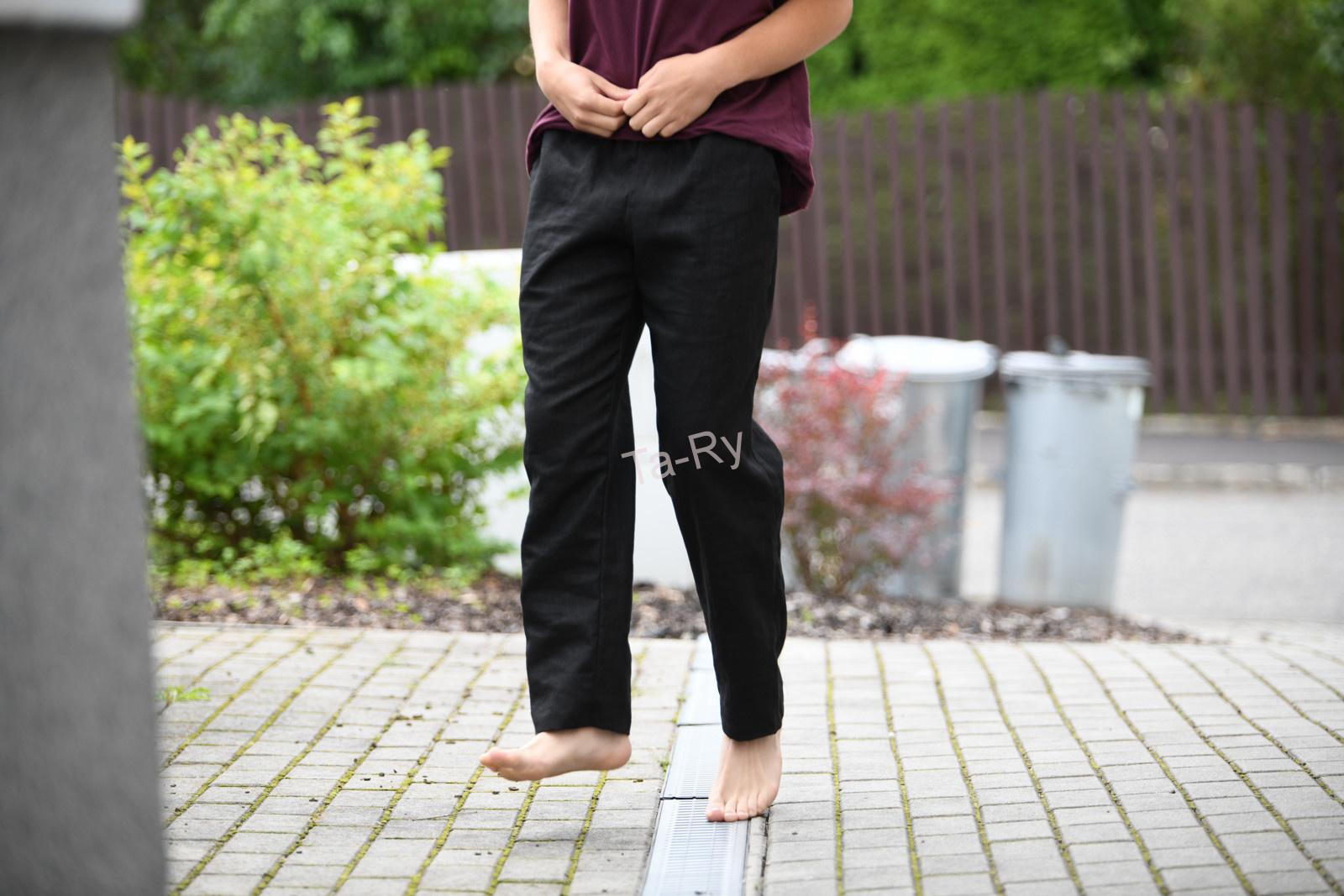 Lněné kalhoty na pohodu