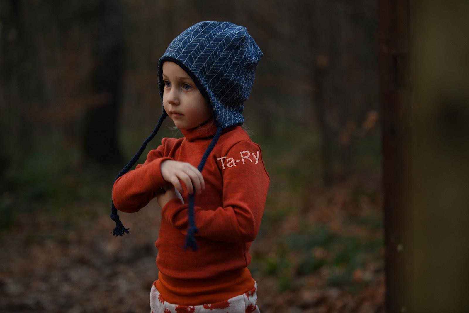 Merino ušanka pro děti i dospělé