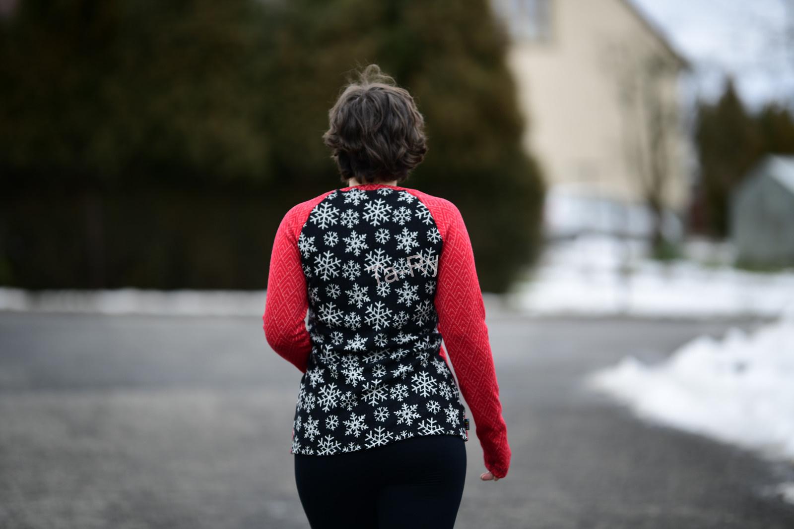 Merino kojící triko