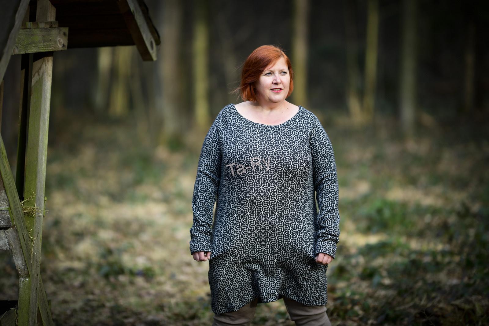Merino šaty XL - 4XL